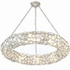 Crystorama Lighting Palla 8 - Light Chandelier in  Antique Silver - 4 of 4