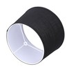 ALUCSET 10 x 12 x 8 Inch Linen 2 Tone Drum Style Lamp Shade with Spider Frame for Table and Floor Lamps with Harp Attachment, Black & White (2 Pack) - 3 of 4