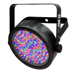 Chauvet SlimPar 56 LED DMX Slim Par Flat Can Wash Light Effect Fixture (8 Pack) - 1 of 4