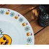 Silver Buffalo Sanrio Hello Kitty Pumpkin Boo 10.5-Inch Ceramic Dinner Plate - 4 of 4