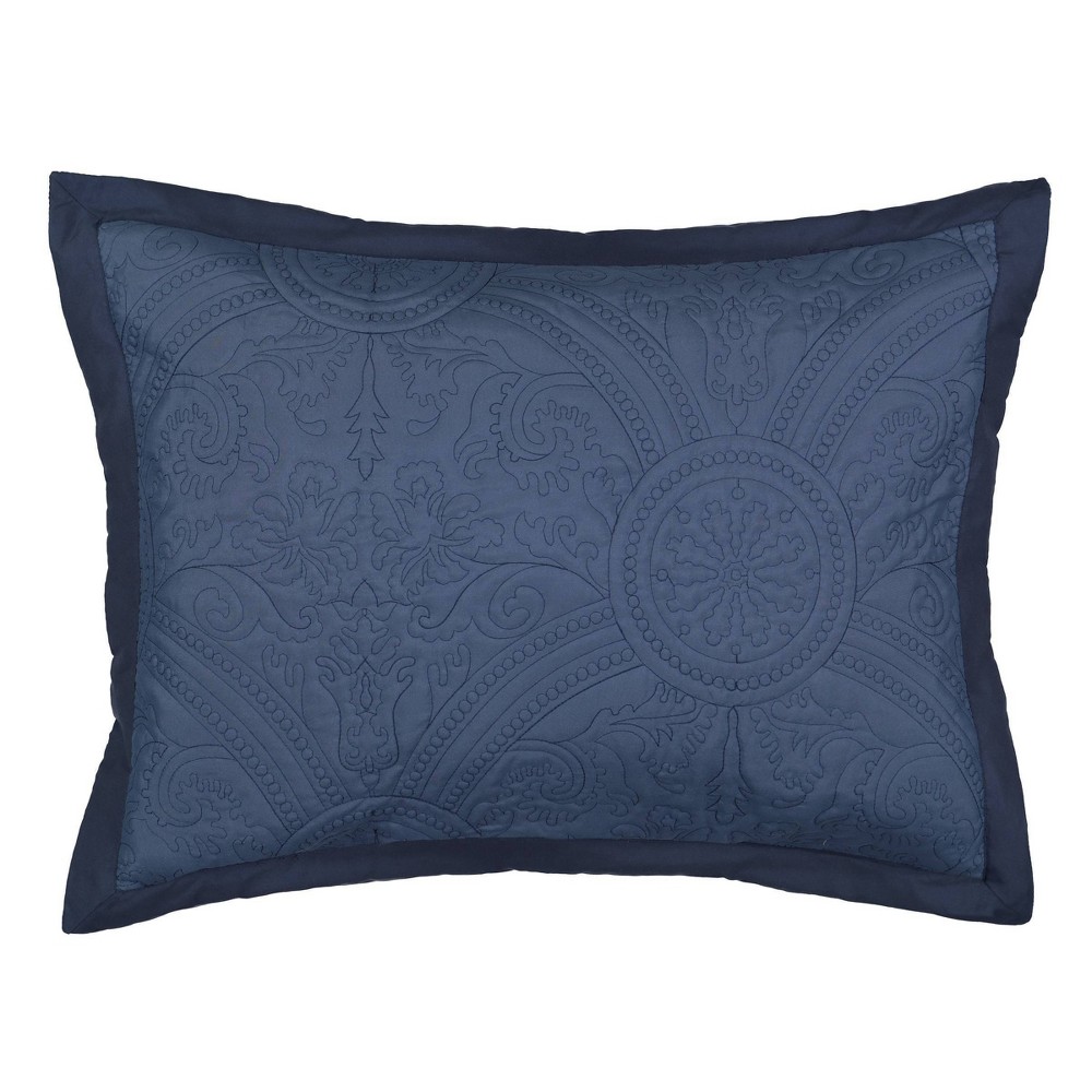 Photos - Pillowcase King Bensonhurst Sham Blue - Vue
