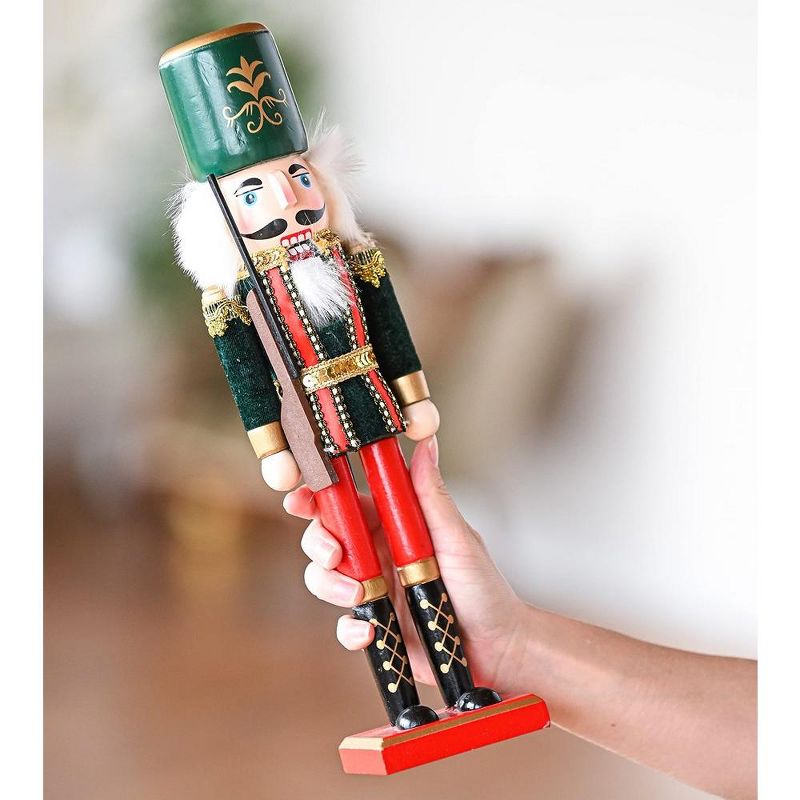 Ornativity Christmas Toy Soldier Wooden Nutcracker - 15 in, 4 of 10