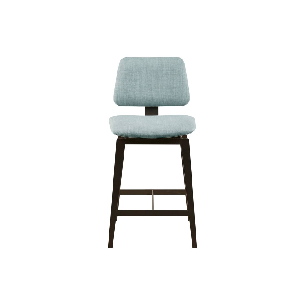 Photos - Chair Ink+Ivy 25" Rogue Armless 360 Degree Swivel Counter Height Barstool Dusty