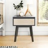 Scandinavian 1 -Drawer Nightstand (2-pack) - 4 of 4