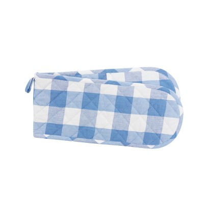 C&F Home Franklin Cornflower Double Oven Mit