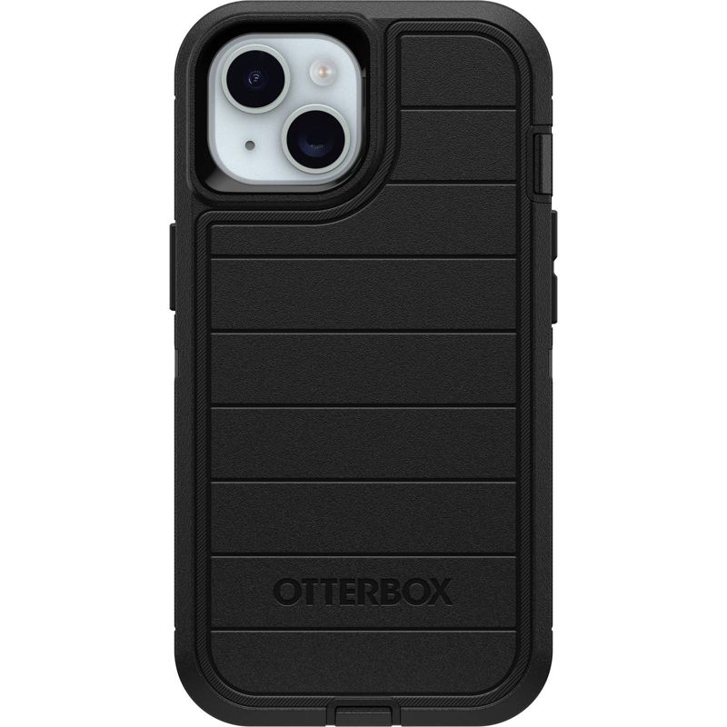 OtterBox Apple iPhone 15/iPhone 14/iPhone 13 Defender Pro Series Case - Black, 1 of 9