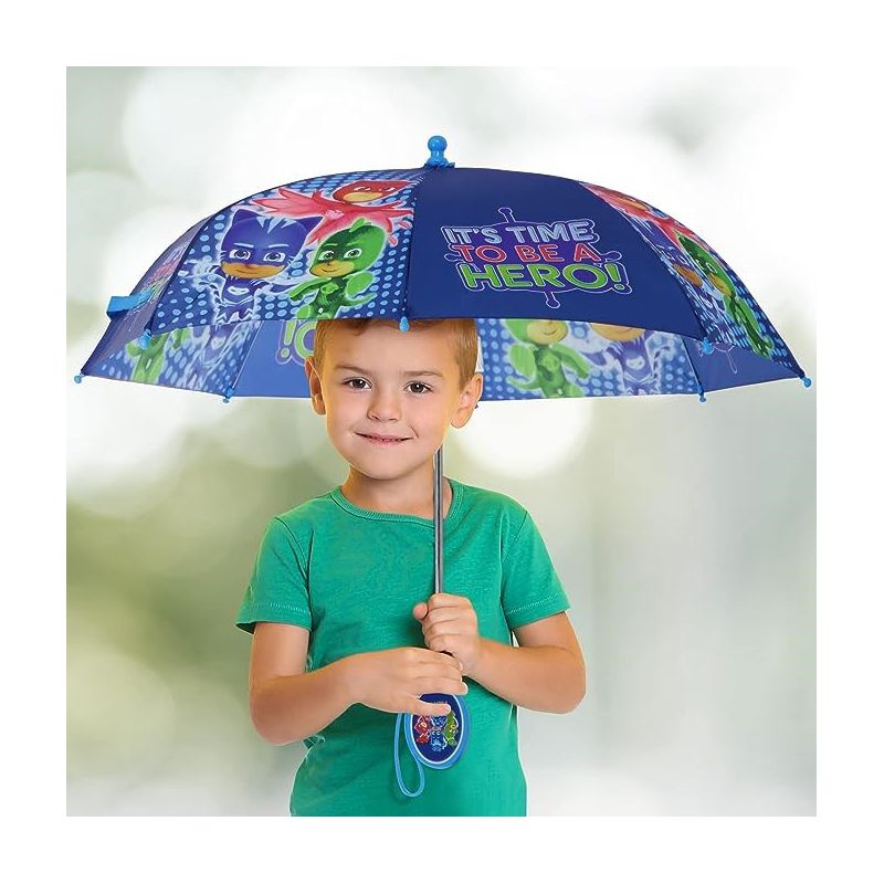 PJ Masks Boy's Clear Bubble Umbrella, Kids Age 3-6, 2 of 3