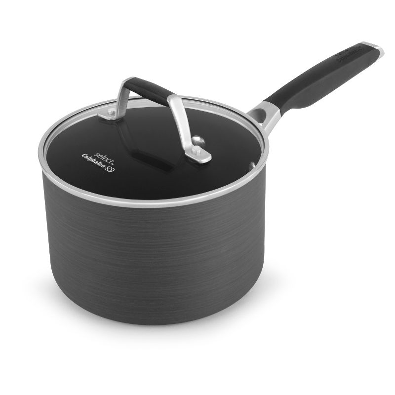 Select by Calphalon 2.5qt Hard-Anodized Non-Stick Saucepan with Cover, 1 of 7