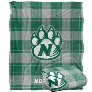 Northwest Missouri State University Campus Plaid Spirit Silky Touch Super Soft Throw Blanket 50x60 - 1 of 4