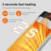 1500-Watt Patio Heater, Outdoor Infrared Heaters for Patio,3 Adjustable Power 500/100/1500 Watts, Wall Mounted, Indoor/Outdoor Use, Remote Control - 3 of 4