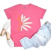 Simply Sage Market Smile Daisy Garment Dyed Tee - 3 of 4