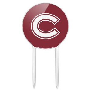 Colgate University Primary Logo Acrylic Cake Topper Party Decoration for Wedding Anniversary Birthday Graduation - 1 of 4