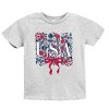 The Juniper Shop USA Floral Coquette Youth Short Sleeve Tee - 2 of 4