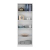 NicBex 71.1" H 4 Tier Free Standing Storage Bookshelves with Durable Structure for Office Home - 2 of 4