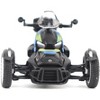 Can-Am Ryker Rally 3-Wheel Motorcycle Galactic Blue and Black 1/32 Diecast Model by BRP Models - 4 of 4