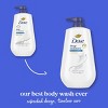 Dove Deep Moisture Body Wash Nourishes the Driest Skin 24hr Lotion-Soft Skin - 30.6 fl oz - 3 of 4