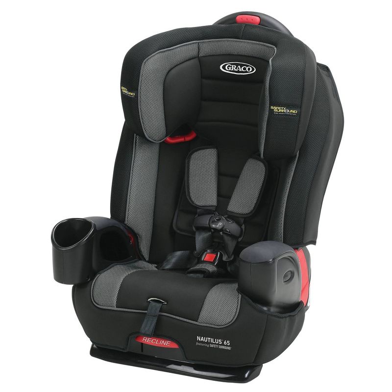 Graco Nautilus 65 3-in-1 Harness Booster Car Seat with Safety Surround - Jacks, 1 of 11