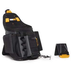 ToughBuilt 7.5 in. W X 13.5 in. H Polyester Electrician's Pouch 13 pocket Black/Gray 1 pc - 1 of 1