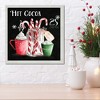 Courtside Market Cocoa Chalk 8x8 Framed Art Board - 2 of 2