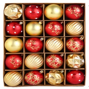 25Pcs 2.36 In Christmas Balls, Christmas Ball Decorations, Suitable for Christmas Party, Holiday Wedding Indoor and Outdoor Decoration - 1 of 4