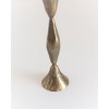 Slickblue Hand Forged Iron Taper Candle Holders, Black or Brass Finish Metal Stands in Small and Large Sizes - 3 of 4