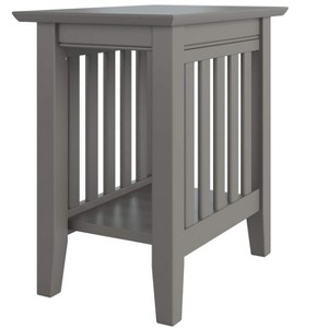 AFI Furnishings Mission Chair Side Table Grey - 1 of 4