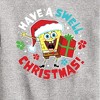 Boys' - SpongeBob SquarePants - Have A Swell Christmas Graphic Long Sleeve Fleece Sweatshirt - 2 of 4