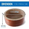 DOMETOUR Cat Scratcher Lounge Bed, Durable Cat Scratching Post Cardboard Prevents Furniture Damage - 3 of 4