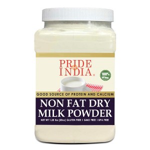 PRIDE OF INDIA Nonfat Dry Milk Powder PACK of 1 - 20 Oz - 1 of 3