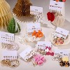 Fashion Tassel Earrings Set for Women, 12-Pair Acrylic Hoop Drop Dangle Earrings for Birthday Party - 2 of 4