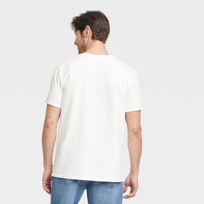 Мужские футболки Goodfellow & Co Men's Vintage Short Sleeve Pocket T-Shirt - Goodfellow & Co™ White M: Heavyweight Cotton Crew Neck — фото 2