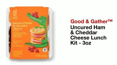 Simple Truth Ham & Cheese Lunch Kit, 2.9 oz - Greatland Grocery