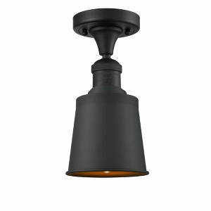 Addison - 1 Light Semi-Flush Mount In Traditional Style-9 Inches Tall and 5.25 Inches Wide - 1 of 1
