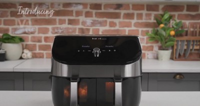 Instant Pot 8qt Vortex Plus Dual Basket Air Fryer with ClearCook