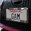 Minnesota State Moorhead Dragons Logo Full Size Standard License Plate Metal Frame - 3 of 4