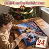 Aoibox Brain Teaser Advent Calendar 24 Piece Christmas Countdown Puzzle Set for Teens Adults Kids Seniors with Challenge Card for Holiday Fun - 2 of 4