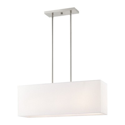 Livex Lighting Summit 3 - Light Chandelier in  Brushed Nickel