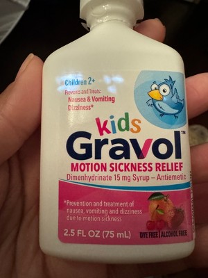 Gravol Kids' Dmh Liquid - 75ml : Target