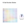 Unique Bargains Office Home Warehouse Self-Adhesive Reflective Sticker 10 Sheets - 2 of 4