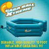 SCS Direct Gaga Ball Pit Inflatable 15' Gagaball Court w Electric Air Pump - Inflates in Under 3 Minutes - Indoor & Outdoor Spring Gift & Accessory - 3 of 4