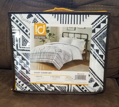 Intelligent Design Isla Reversible Duvet Cover Set Black : Target