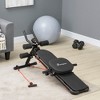 Soozier Multi-Workout Ab Machine Foldable Ab Workout Equipment Sit