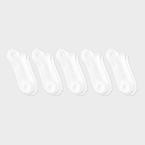 Men's No Show Socks 5pk - Dealworthy™ 6-12 - 1 of 3