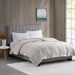 MAXZZZ Lightweight Down Alternative Blanket with Satin Trim - 1 of 1