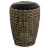 Elama 1 Piece Otoman Chair - 2 of 4