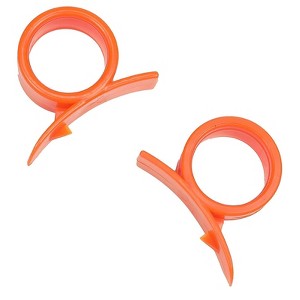 Chef Craft 2pc Plastic Orange Peeler Tool Set - Easily Peel Oranges and Grapefruit - 1 of 3
