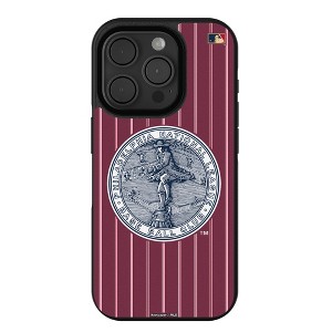 MLB Cooperstown East Teams Pinstripe Bump Cell Phone Case for Apple iPhone - 1 of 4