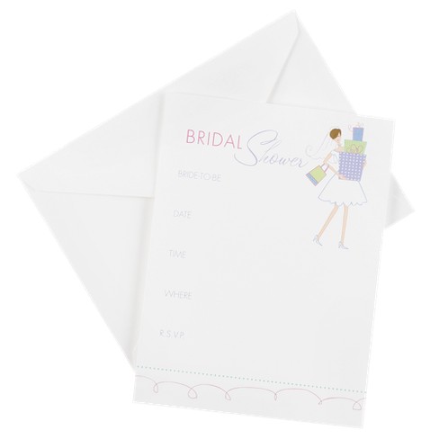 Bridal Shower Invitations 25 Ct Target