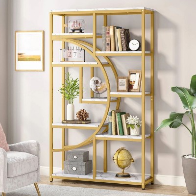 Hommoo Freestanding Bookshelf, 68.9"  Bookcase with 9 Open Shelves