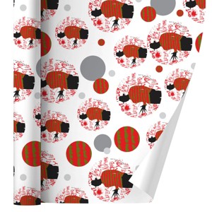 A Nightmare On Elm Street Freddy Gift Wrap 30" x 72" - 1 of 4